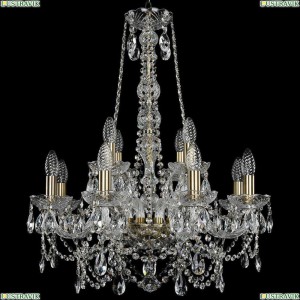 1411/8+4/195/h-70/Pa Подвесная люстра Bohemia Ivele Crystal (Богемия), 1411