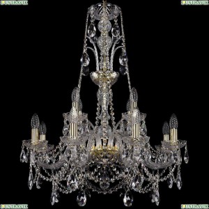 1411/8+4/240/XL-83/G Подвесная люстра Bohemia Ivele Crystal (Богемия), 1411