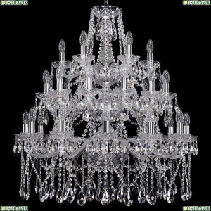1413/12+12+6/300/3d/Ni Подвесная люстра Bohemia Ivele Crystal (Богемия), 1413