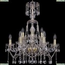 1413/6+3/200/XL-66/G Подвесная люстра Bohemia Ivele Crystal (Богемия), 1413