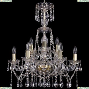 1413/6+3/200/XL-66/G Подвесная люстра Bohemia Ivele Crystal (Богемия), 1413