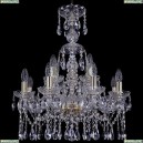 1413/8+4/200/XL-66/G Хрустальная подвесная люстра Bohemia Ivele Crystal
