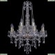 1415/8+4/200/h-75/G Подвесная люстра Bohemia Ivele Crystal (Богемия), 1415