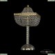 19112L4/H/25IV G Хрустальная настольная лампа Bohemia Ivele Crystal (Богемия), 1911