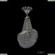 19323/H1/45IV Ni Хрустальная потолочная люстра Bohemia Ivele Crystal (Богемия), 1932