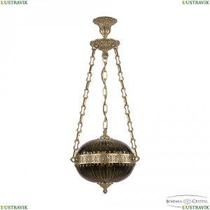 71000P/30 FP Amber-Green/H-1K Подвес под бронзу из латуни Bohemia Ivele Crystal (Богемия), 7100