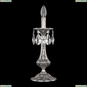 71100L/1-37 NB Настольная лампа под бронзу из латуни Bohemia Ivele Crystal (Богемия), 7100
