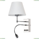 A2581AP-2CC Бра с дополнительной лампой для чтения и USB Arte Lamp (Арте ламп), Elba