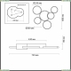 5255/99CL Потолочная светодиодная диммируемая люстра с пультом ДУ Lumion, Norbert