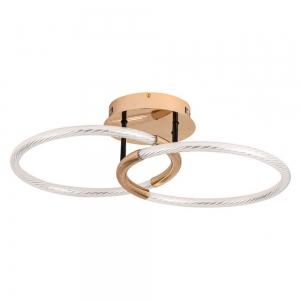 6545/61CL Потолочная диммируемая люстра с пультом ДУ LUMION, Ledio