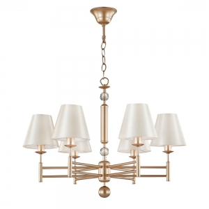 FLAVIO SP6 GOLD Подвесная люстра Crystal Lux, FLAVIO