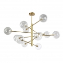 MARZO SP12 BRONZE/TRANSPARENTE Люстра на штанге Crystal Lux, MARZO