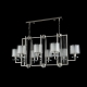 NICOLAS SP8 L1000 NICKEL/WHITE Подвесная люстра Crystal Lux, NICOLAS