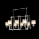 NICOLAS SP8 L1000 NICKEL/WHITE Подвесная люстра Crystal Lux, NICOLAS