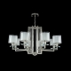 NICOLAS SP-PL8 NICKEL/WHITE Подвесная люстра Crystal Lux, NICOLAS