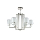 NICOLAS SP-PL6 NICKEL/WHITE Подвесная люстра Crystal Lux, NICOLAS