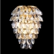 CHARME AP3 GOLD/TRANSPARENT Бра Crystal Lux, CHARME