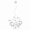 EVITA SP36 WHITE/TRANSPARENT Подвесная люстра Crystal Lux, Evita