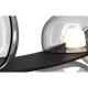 BOSQUE SP7 L3000 BLACK/TRANSPARENT Подвесной светильник Crystal Lux, Bosque