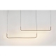 SUAVE SP35W LED L1200 BLACK Подвесной светильник с пультом ДУ Crystal Lux, Suave