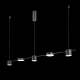 TRISTAN SP5 L1200 BLACK Подвесной светильник Crystal Lux, Tristan