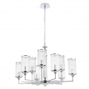 Gloria SP9 Chrome Подвесная люстра Crystal Lux, Gloria