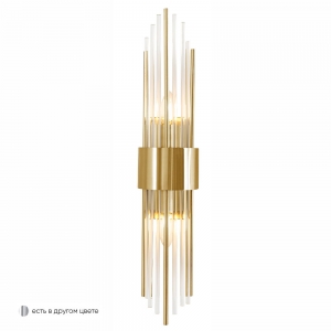 ATENTO AP2 BRASS/TRANSPARENTE Бра Crystal Lux, Atento