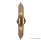 RUDOLFO AP2 BRASS Бра Crystal Lux, Rudolfo