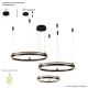 FERNANDO SP158W LED BLACK/GOLD Люстра Crystal Lux, Fernando