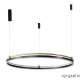 FERNANDO SP88W LED BLACK/GOLD Люстра Crystal Lux, Fernando