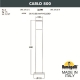 DR1.575.000.AXU1L Фонарный столб Fumagalli, Carlo