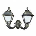 U23.141.000.BYF1R Уличный настенный светильник Fumagalli, Porpora/Cefa