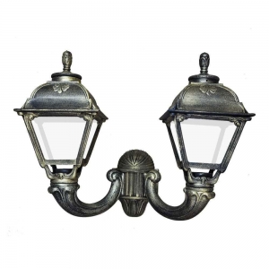 U23.141.000.BXF1R Уличный настенный светильник Fumagalli, Porpora/Cefa