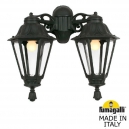 E26.141.000.AYF1RDN DN Светильник уличный настенный Fumagalli, Porpora/Rut