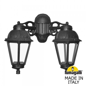 K22.141.000.AXF1RDN K22.141.000.AXF1R DN Светильник уличный настенный Fumagalli, Porpora/Saba Dn