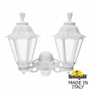 E26.141.000.WXF1R Уличный настенный светильник Fumagalli, Porpora/Rut