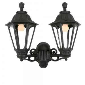 E26.141.000.AXF1R Уличный настенный светильник Fumagalli, Porpora/Rut