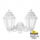 E22.141.000.WXF1R Уличный настенный светильник Fumagalli, Porpora/Anna