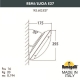 1R3.602.000.LYE27 Уличный настенный светильник Fumagalli, Remi/Lucia