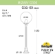 G30.151.000.WYF1R G30.151.000.WYE27 Фонарный столб Fumagalli, Globe 300