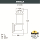 D15.505.000.AXF1R.FC1 D15.505.000.AXE27H.FC1 Уличный настенный светильник Fumagalli, Mirella