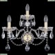 10.12.2+1.195.XL.Gd.Sp Бра хрустальное Bohemia Art Classic (Арт Классик), 11.12
