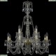 11.11.8+4.240.XL-78.Gd.Sp Люстра хрустальная Bohemia Art Classic (Арт Классик), 11.11