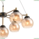 STUTTGART 91006/7C GOLD BLACK Подвесная люстра Natali Kovaltseva, Stuttgart
