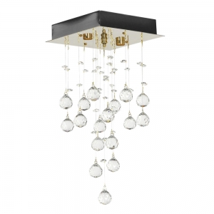 Flusso H 1.4.20.615 G Люстра потолочная с зеркалом Arti Lampadari (Арти Лампадари), Flusso