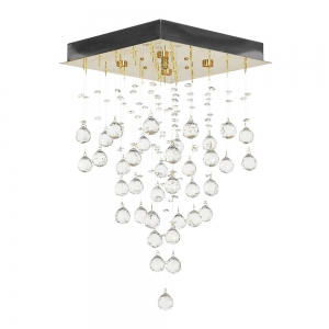 Flusso H 1.4.30.615 G Люстра потолочная с зеркалом Arti Lampadari (Арти Лампадари), Flusso