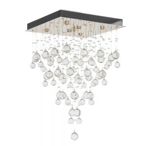 Flusso H 1.4.40.615 G Люстра потолочная с зеркалом Arti Lampadari (Арти Лампадари), Flusso