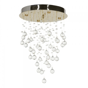 Flusso H 1.4.35.615 G Люстра потолочная с зеркалом Arti Lampadari (Арти Лампадари), Flusso