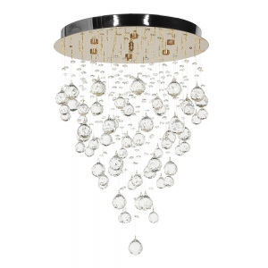 Flusso H 1.4.45.615 G Люстра потолочная с зеркалом Arti Lampadari (Арти Лампадари), Flusso