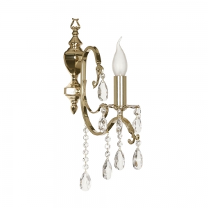 Alessandria E 2.1.1.600 G Хрустальное бра Dio D`arte (Дио Дарте), Elite, Alessandria Gold